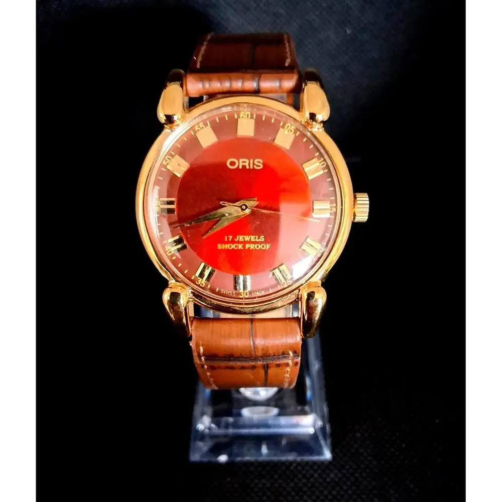 Men's Vintage Oris AM044 Mechanical Hand Wind Vintage Watch
